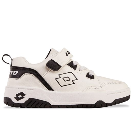 Buty dziecięce Lotto Awery K 2600090K-1011 - biało-czarne ze sklepu streetstyle24.pl w kategorii Buty sportowe dziecięce - zdjęcie 179597987