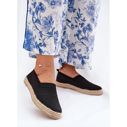 Espadryle damskie Vinceza na lato płaskie z tkaniny