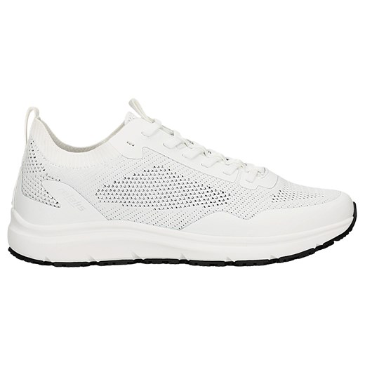Białe Sneakersy Relaks Z Odblaskowym Logo Na Pięcie Relaks 37 Wojas
