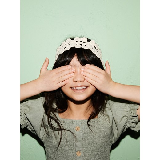 Reserved - Dzianinowa opaska na głowę - złamana biel Reserved ONE SIZE Reserved