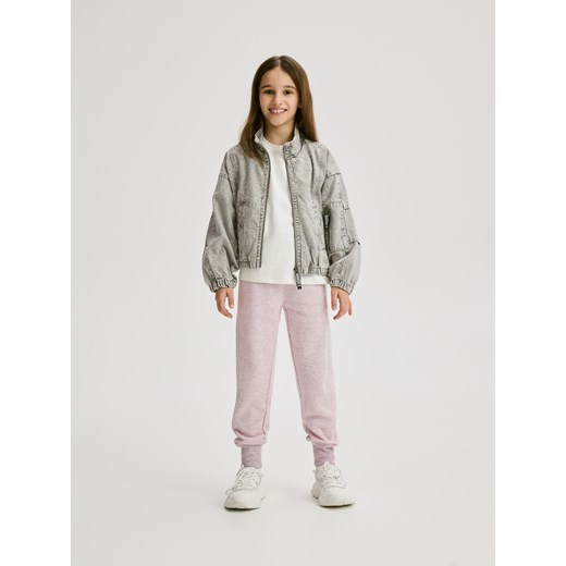 Reserved - Spodnie dresowe - różowy Reserved 134 (8 lat) Reserved