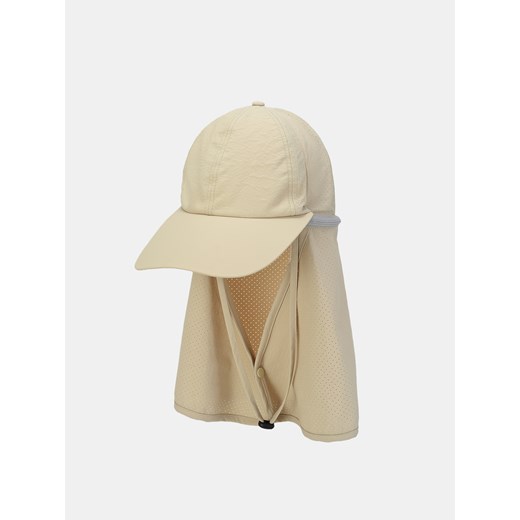 Sinsay - Czapka baseballowa z szalu - szary Sinsay One Size Sinsay