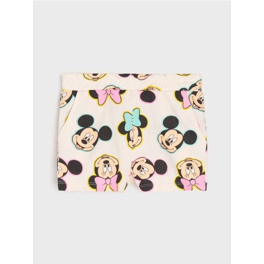 Sinsay - Szorty Minnie Mouse - kremowy ze sklepu Sinsay w kategorii Odzież dla niemowląt - zdjęcie 179601805