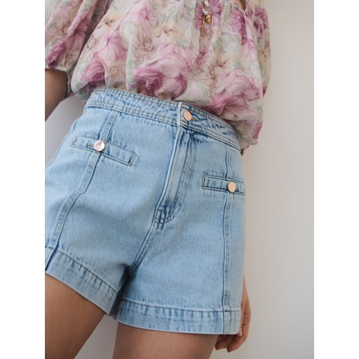 Mohito - Jeansowe szorty - niebieski Mohito 32 Mohito