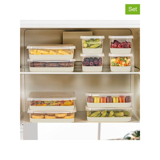 Violeta Home Pojemniki (10 szt.) w kolorze szarym ze sklepu Limango Polska w kategorii Pojemniki kuchenne - zdjęcie 179604455