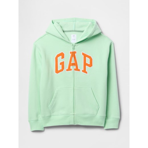 GAP Bluza w kolorze zielonym ze sklepu Limango Polska w kategorii Bluzy chłopięce - zdjęcie 179604627