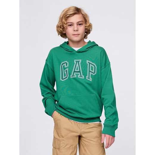 GAP Bluza w kolorze zielonym ze sklepu Limango Polska w kategorii Bluzy chłopięce - zdjęcie 179604755