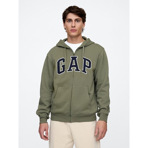 GAP Bluza w kolorze khaki ze sklepu Limango Polska w kategorii Bluzy męskie - zdjęcie 179605058
