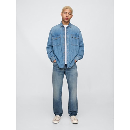 GAP Dżinsy - Loose fit - w kolorze błękitnym ze sklepu Limango Polska w kategorii Jeansy męskie - zdjęcie 179605087