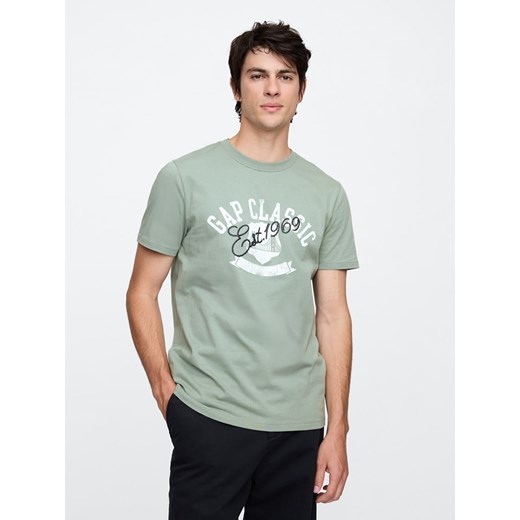 GAP Koszulka w kolorze miętowym ze sklepu Limango Polska w kategorii T-shirty męskie - zdjęcie 179605107