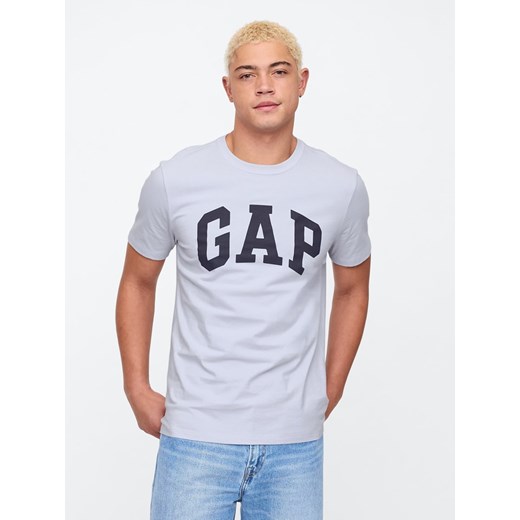 GAP Koszulka w kolorze błękitnym ze sklepu Limango Polska w kategorii T-shirty męskie - zdjęcie 179605125