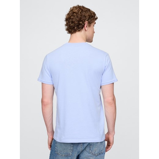 GAP Koszulka w kolorze błękitnym Gap M okazyjna cena Limango Polska