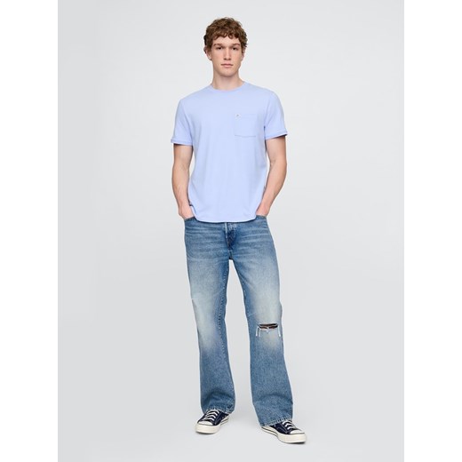 GAP Koszulka w kolorze błękitnym Gap M promocja Limango Polska
