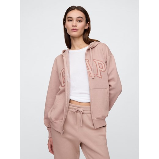 GAP Bluza w kolorze szaroróżowym ze sklepu Limango Polska w kategorii Bluzy damskie - zdjęcie 179605219