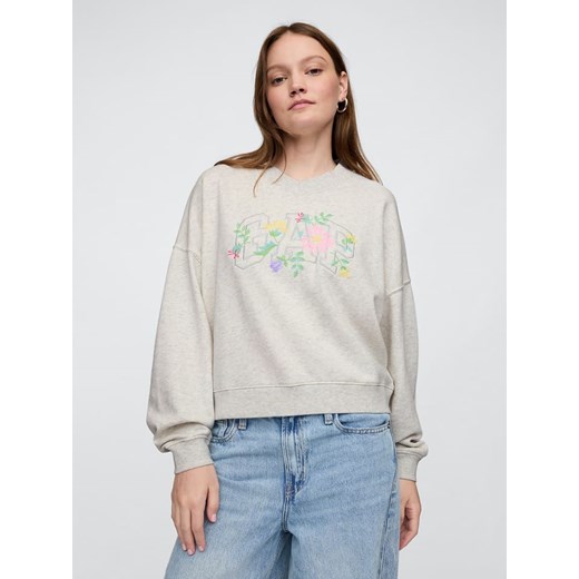 GAP Bluza w kolorze szarym ze sklepu Limango Polska w kategorii Bluzy damskie - zdjęcie 179605266