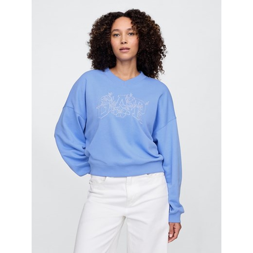 GAP Bluza w kolorze błękitnym ze sklepu Limango Polska w kategorii Bluzy damskie - zdjęcie 179605269