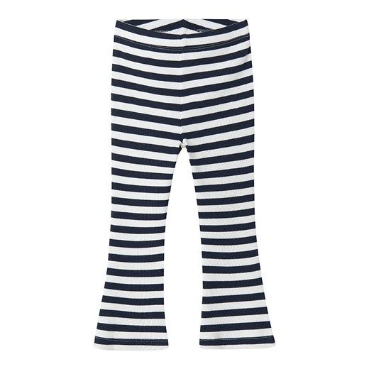 name it Legginsy w kolorze granatowo-białym ze sklepu Limango Polska w kategorii Spodnie dziewczęce - zdjęcie 179605575