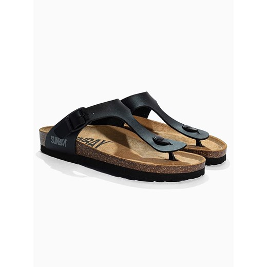 Sunbay Japonki &quot;Camelia&quot; w kolorze czarnym Sunbay 38 okazja Limango Polska