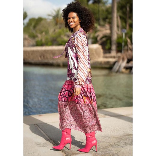 miss goodlife Sukienka ze wzorem Miss Goodlife S promocyjna cena Limango Polska