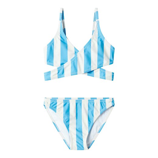 name it Bikini w kolorze błękitno-białym ze sklepu Limango Polska w kategorii Stroje kąpielowe - zdjęcie 179606545