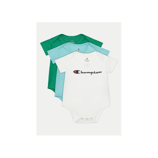 Champion Komplet 3 par body dziecięcych 307058 Kolorowy ze sklepu MODIVO w kategorii Odzież dla niemowląt - zdjęcie 179609625