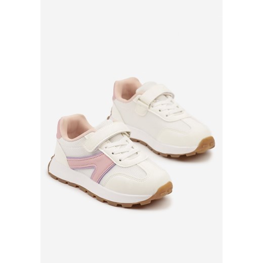 Buty sportowe dziecięce Born2be z jeansu