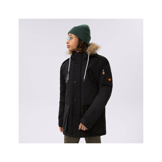 ELLESSE KURTKA ZIMOWA BLIZZARD BLK PARKA JACKET ze sklepu Sizeer w kategorii Kurtki męskie - zdjęcie 179616755