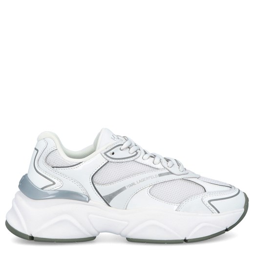 Sneakersy damskie - KARL LAGERFELD KOMET KL65624 41S BIAŁE ze sklepu Tymoteo.pl - sklep obuwniczy w kategorii Buty sportowe damskie - zdjęcie 179618385