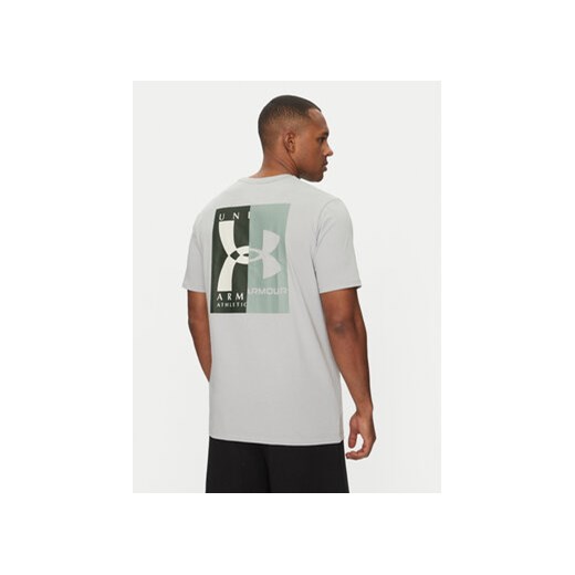 T-shirt męski biały Under Armour z krótkim rękawem