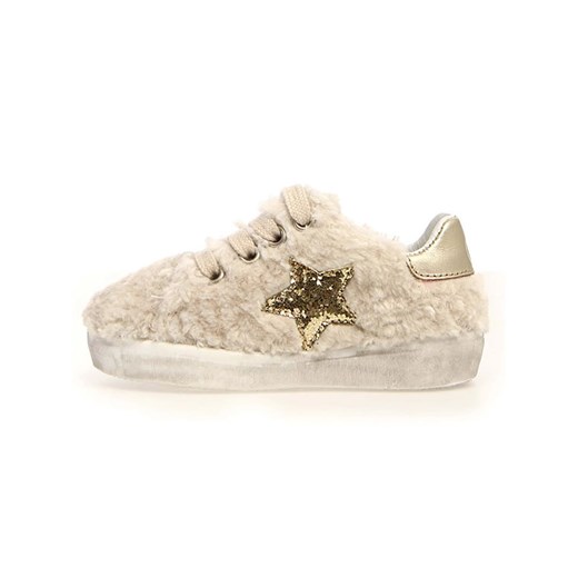 Naturino Sneakersy &quot;Annie&quot; w kolorze kremowym ze sklepu Limango Polska w kategorii Trampki dziecięce - zdjęcie 179629385