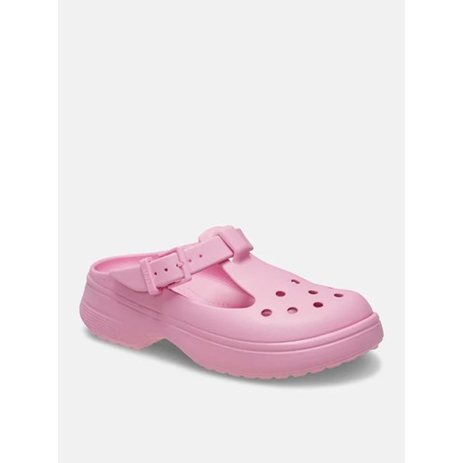Crocs Chodaki &quot;Classic Jane&quot; w kolorze jasnoróżowym ze sklepu Limango Polska w kategorii Klapki damskie - zdjęcie 179629526
