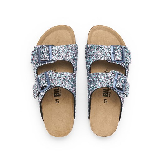 billowy Klapki w kolorze błękitnym Billowy 38 okazja Limango Polska