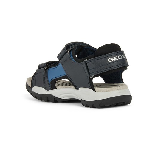 Sandały dziecięce Geox na rzepy ze skóry 