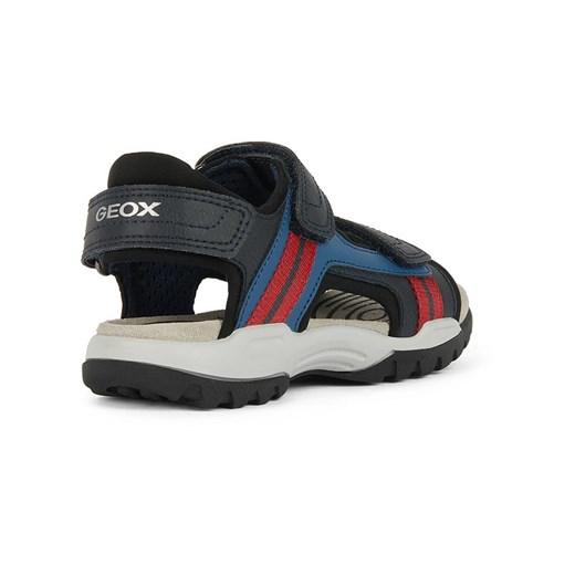 Sandały dziecięce Geox na rzepy na lato ze skóry 