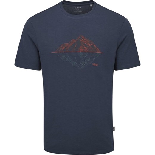 Koszulka męska Crimp Reflection Tee Rab ze sklepu SPORT-SHOP.pl w kategorii T-shirty męskie - zdjęcie 179630069