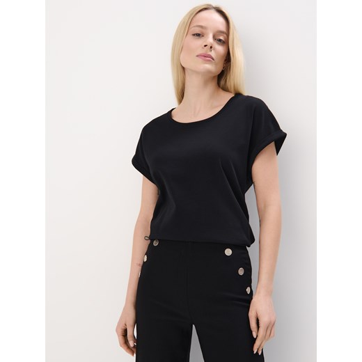 Bluzka damska Mohito z okrągłym dekoltem 