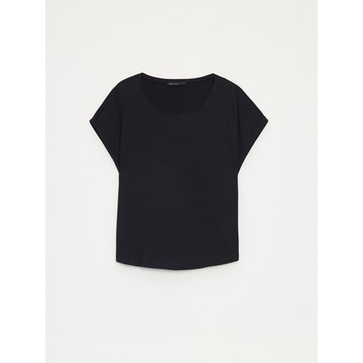 Bluzka damska Mohito z krótkim rękawem z okrągłym dekoltem 