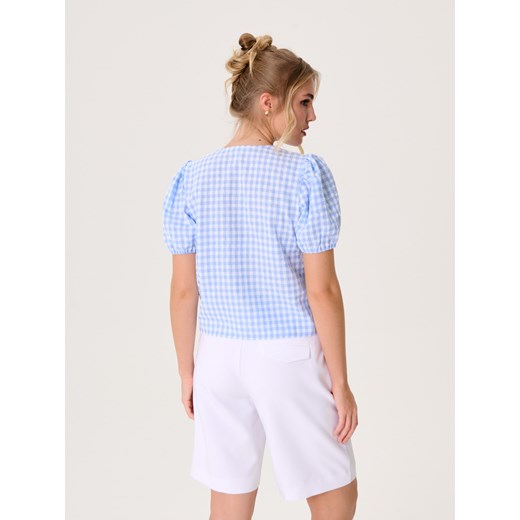 Bluzka damska Sinsay z krótkim rękawem bawełniana 