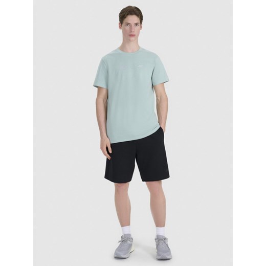 Męskie spodenki casual 4F 4FRSS25TSHOM746 - czarne ze sklepu Sportstylestory.com w kategorii Spodenki męskie - zdjęcie 179633128