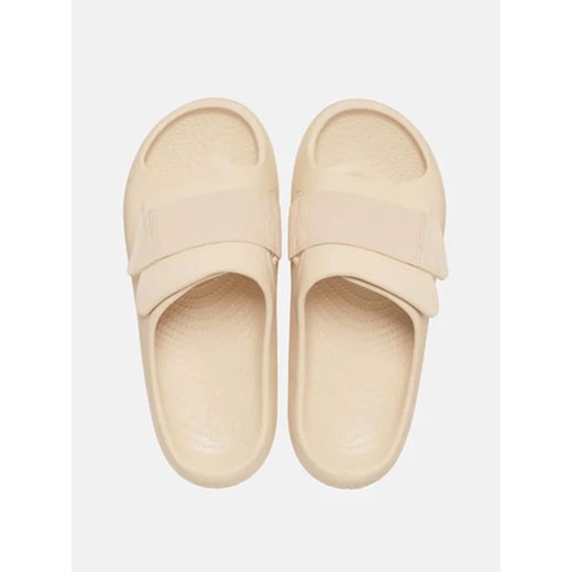 Crocs Klapki "Mellow Luxe Recovery" w kolorze beżowym Crocs 38/39 wyprzedaż Limango Polska