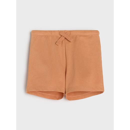 Sinsay - Bawełniane szorty 3 pack - beżowy Sinsay 98 Sinsay