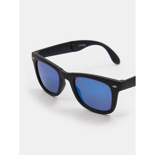 Sinsay - Składane okulary przeciwsłoneczne - czarny Sinsay One Size Sinsay