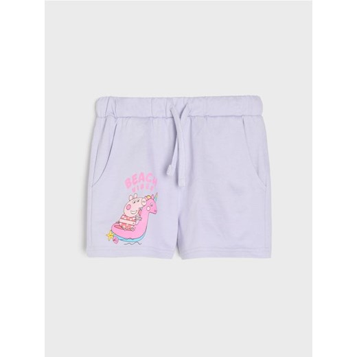 Sinsay - Szorty Peppa Pig - fioletowy - id: 779EV-04X - marki Sinsay - 179642756 Sinsay - Szorty Peppa Pig - fioletowy ze sklepu Sinsay w kategorii Spodenki dziewczęce - zdjęcie 179642756
