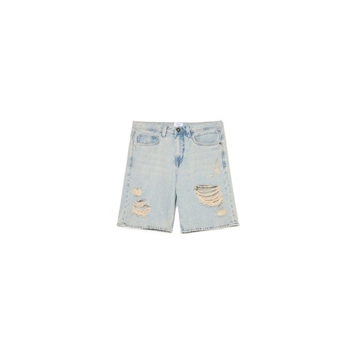 Cropp - Jasne szorty loose - niebieski ze sklepu Cropp w kategorii Spodenki męskie - zdjęcie 179643099