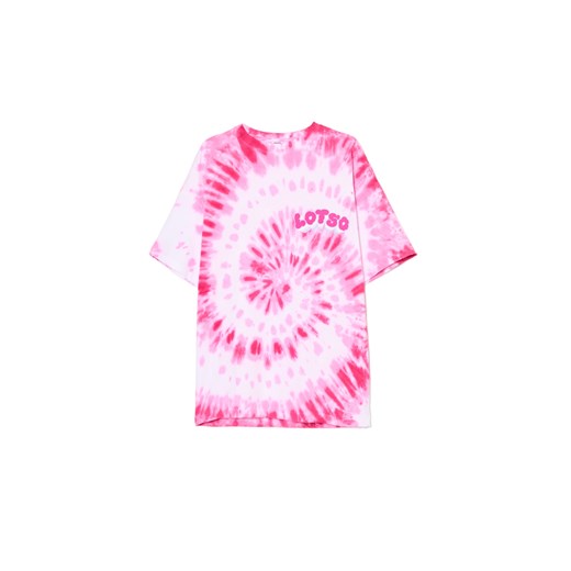 Cropp - Różowa koszulka tie-dye Toy Story - wielobarwny ze sklepu Cropp w kategorii Bluzki damskie - zdjęcie 179643126