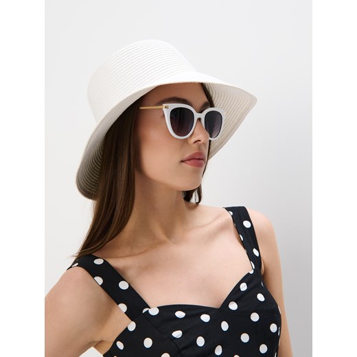 Mohito - Okulary przeciwsłoneczne - biały Mohito ONE SIZE Mohito