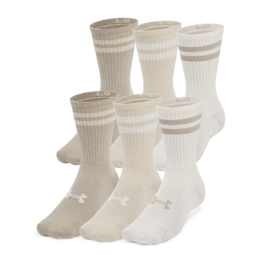 Skarpetki treningowe uniseks (6-pack) Under Armour UA Essential 6pk Crew - Under Armour 47,5-50,5 Sportstylestory.com