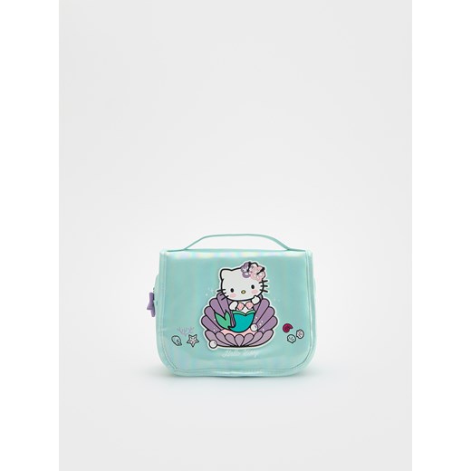 Reserved - Kosmetyczka Hello Kitty - jasnoturkusowy ze sklepu Reserved w kategorii Kosmetyczki - zdjęcie 179644498