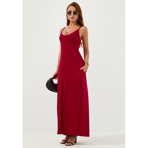 Sukienka maxi na ramiączkach casualowa ze sklepu Jacinshop w kategorii Sukienki - zdjęcie 179646106