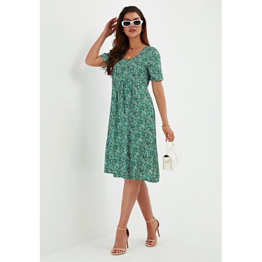 Sukienka midi casualowa z krótkim rękawem Jacinshop M Jacinshop